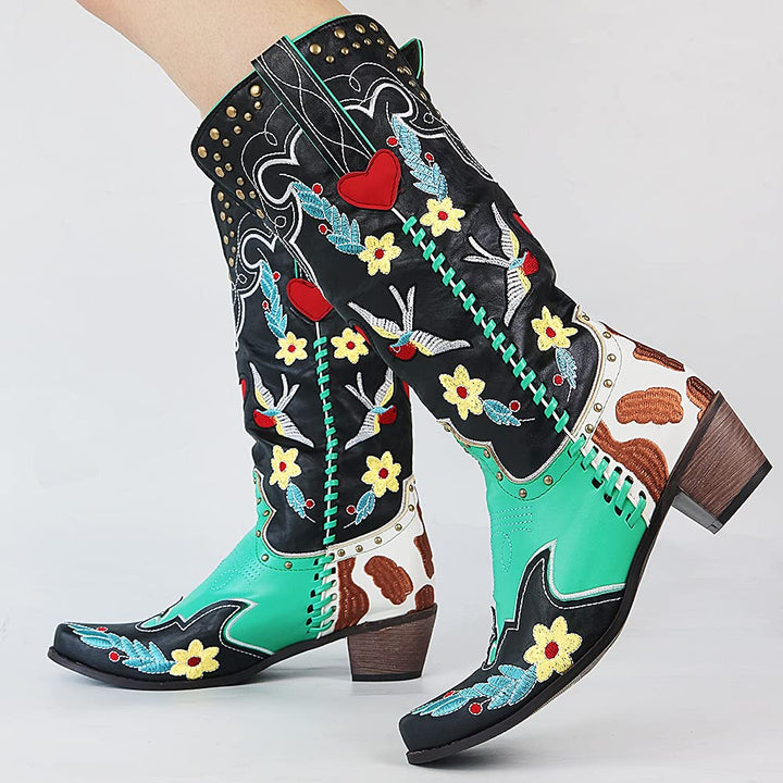 Unieke Dames Cowboylaarzen - Carmen