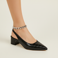 Slingback Pumps Mit Blockabsatz -  Annika