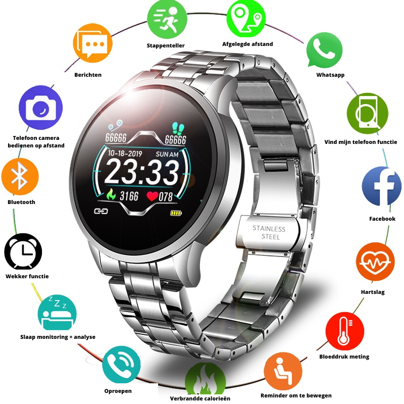 Stijlvolle Smartwatch - TimelessTrack