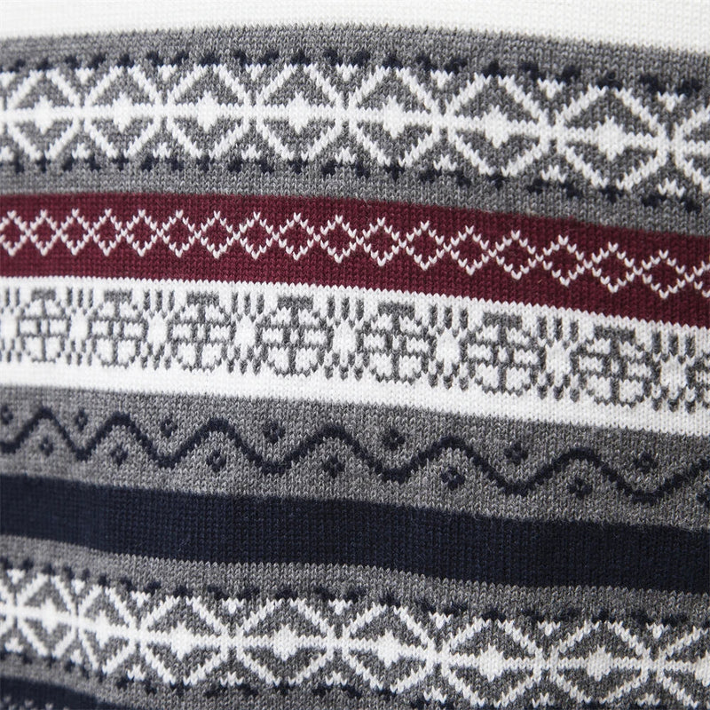 Premium Retro-Patroon Trui - Leo