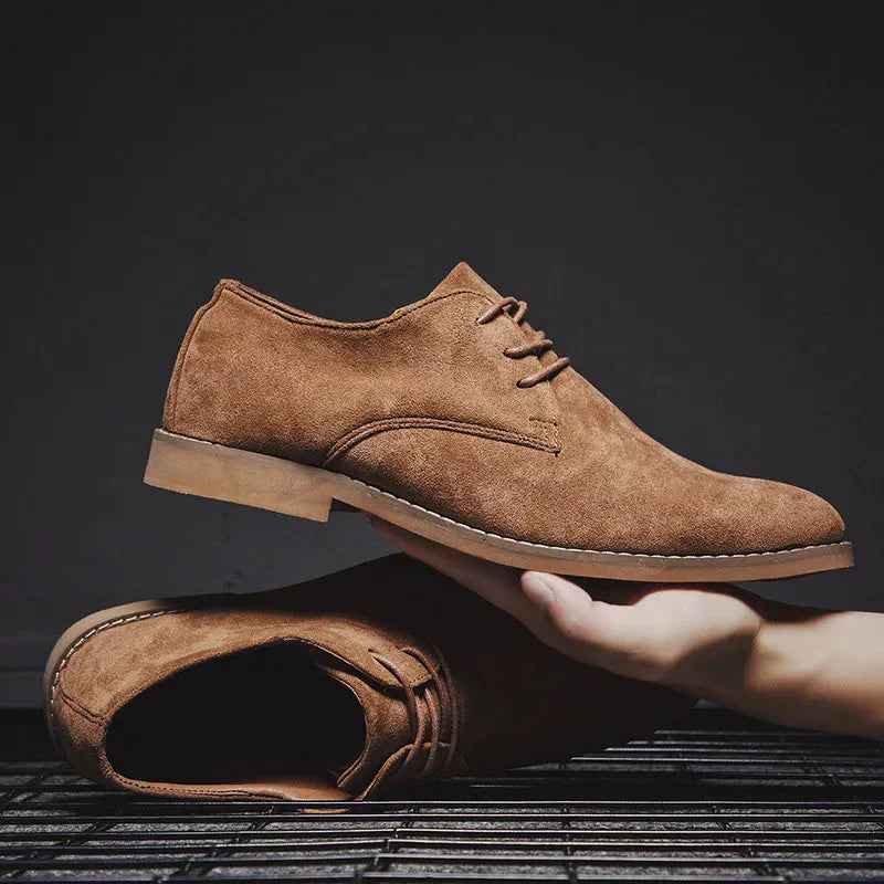Suède Oxford Schoenen Heren – Sebastian