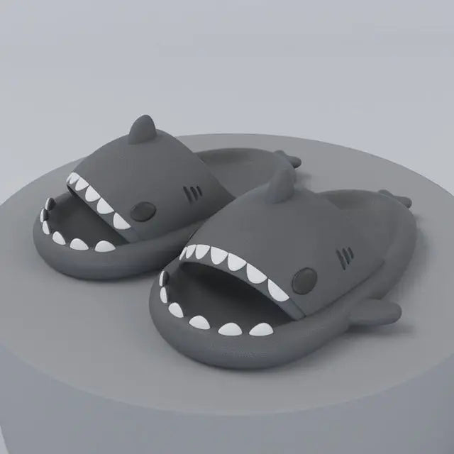 Uniseks Lichtgewicht Zomerslippers met Haaienontwerp – FinSteps