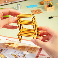 Miniatuur DIY Tuinhuis Bouwpakket – BloomHaus