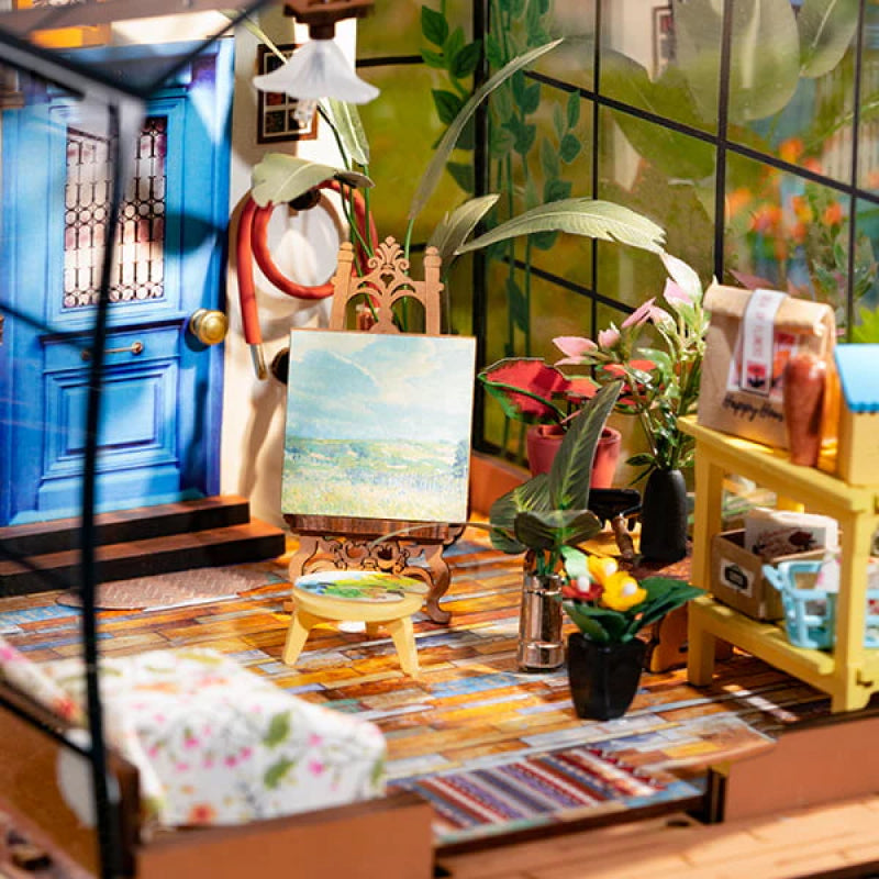 Miniatuur DIY Tuinhuis Bouwpakket – BloomHaus
