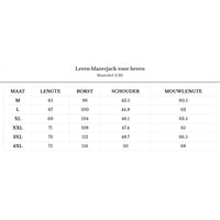 Heren Leren Blazer – Leonardo