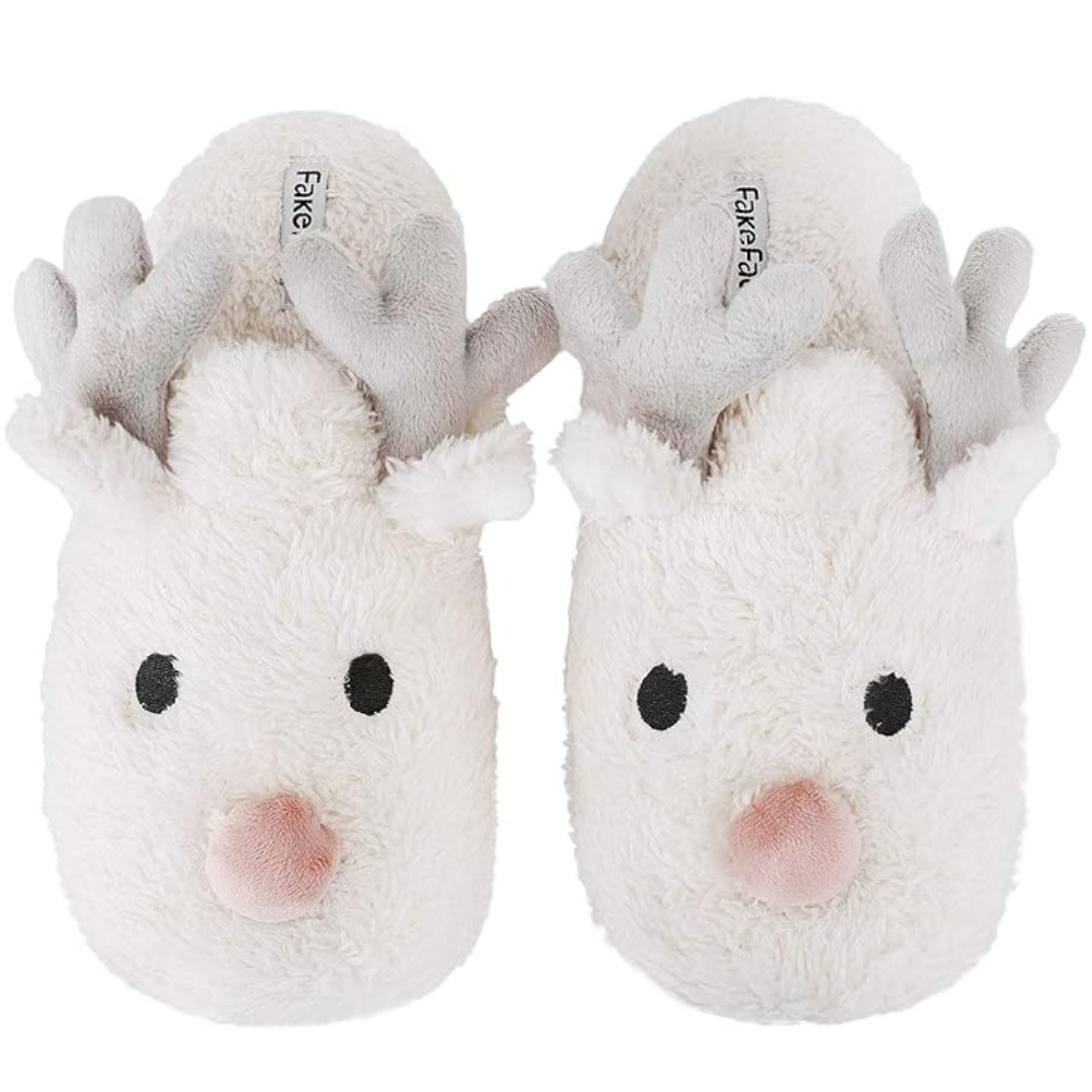 Zachte Fleece Pantoffels met Cartoon Design - Emma