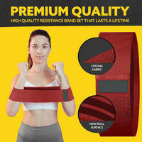 Fabric Resistance Bands voor Benen – Ultimate Workout Bands
