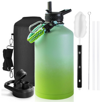 Geïsoleerde Waterfles – Lekvrij & BPA-vrij met Paracord Handvat