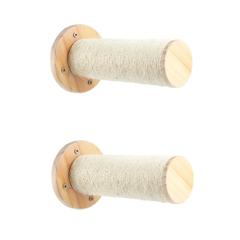 Wandklimplank voor Katten met Krabpaal - ClimbPaws