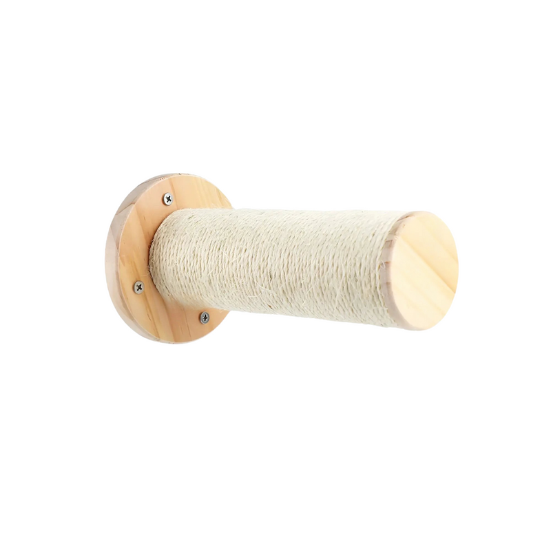 Wandklimplank voor Katten met Krabpaal - ClimbPaws