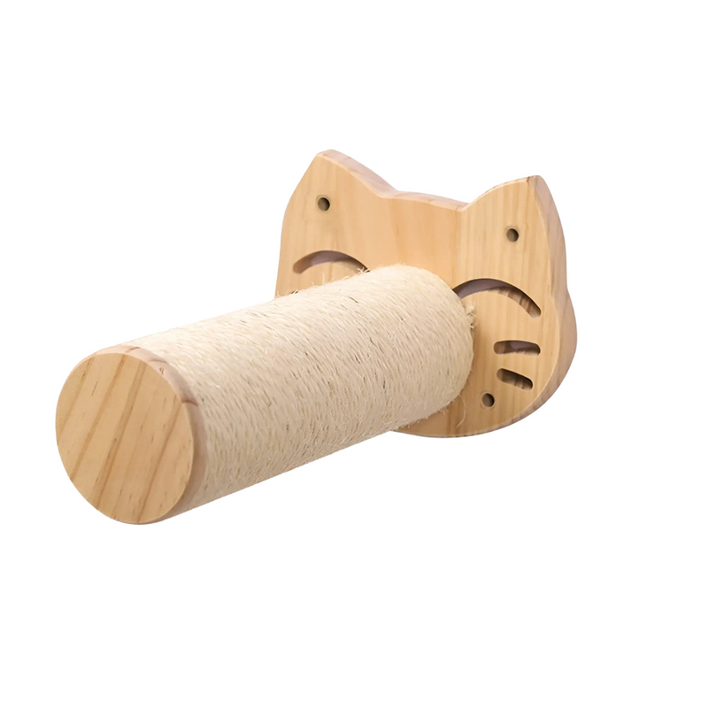 Wandklimplank voor Katten met Krabpaal - ClimbPaws