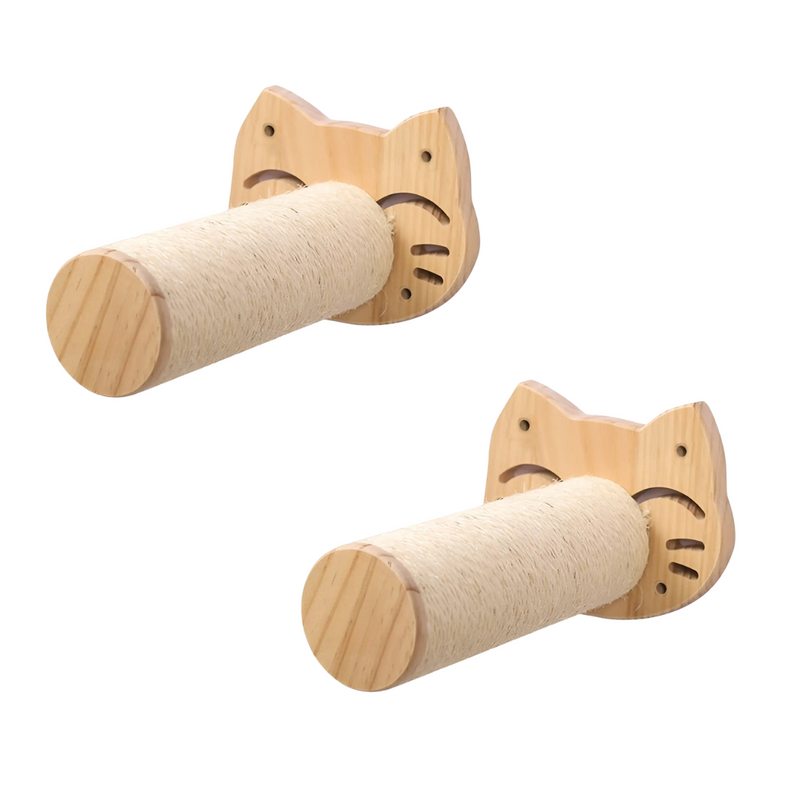 Wandklimplank voor Katten met Krabpaal - ClimbPaws