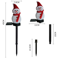 Zonne-energie Sneeuwpop Lamp - SolarSnow