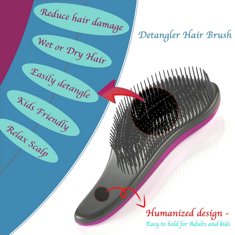 Ultimate Detangler Brush Set - 2-Delig Voordeelpak