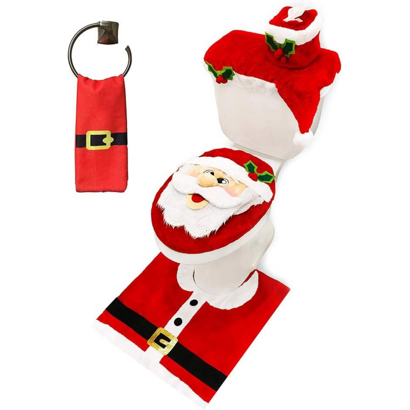 5-Delige Kerst Badkamer Set - HolidayBath