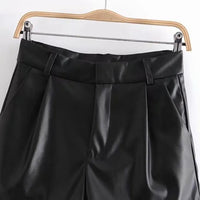 Vardi Dante™ Angel Leren Szorty | Modne i Vintage