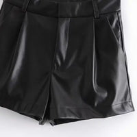 Vardi Dante™ Angel Leren Szorty | Modne i Vintage