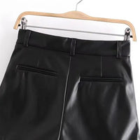 Vardi Dante™ Angel Leren Szorty | Modne i Vintage