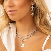 Vardi Dante™ kolczyki w kształcie wianka z kwiatów | Vintage i szykowne