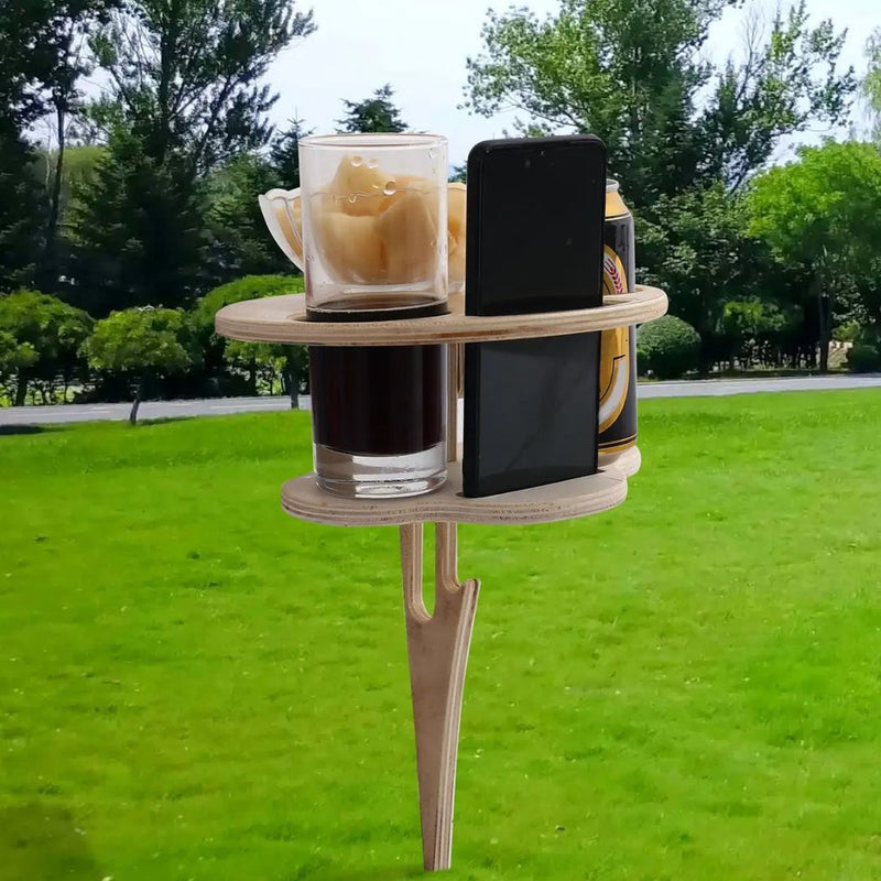 Vardi Dante™ Dubbel-laags Draagbare Wijntafel