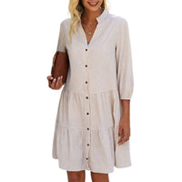Vardi Dante™ Lily Jurk | Geruit & Casual