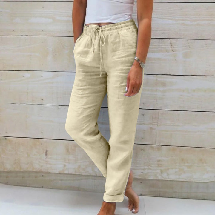 Vardi Dante™ Nina Linnen Broek | Stijlvol & Ademend