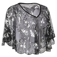 Vardi Dante™ Kathy Glitter Cape | Vintage & Stijlvol