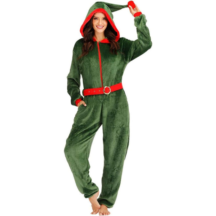 Groene Elf Onesie voor Dames - ElfChic