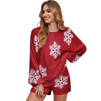 Casual Kerst Gebreide Pyjama - Noah