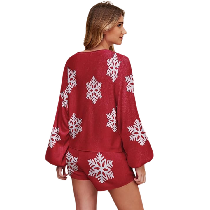 Casual Kerst Gebreide Pyjama - Noah