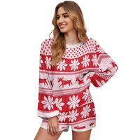Casual Kerst Gebreide Pyjama - Noah