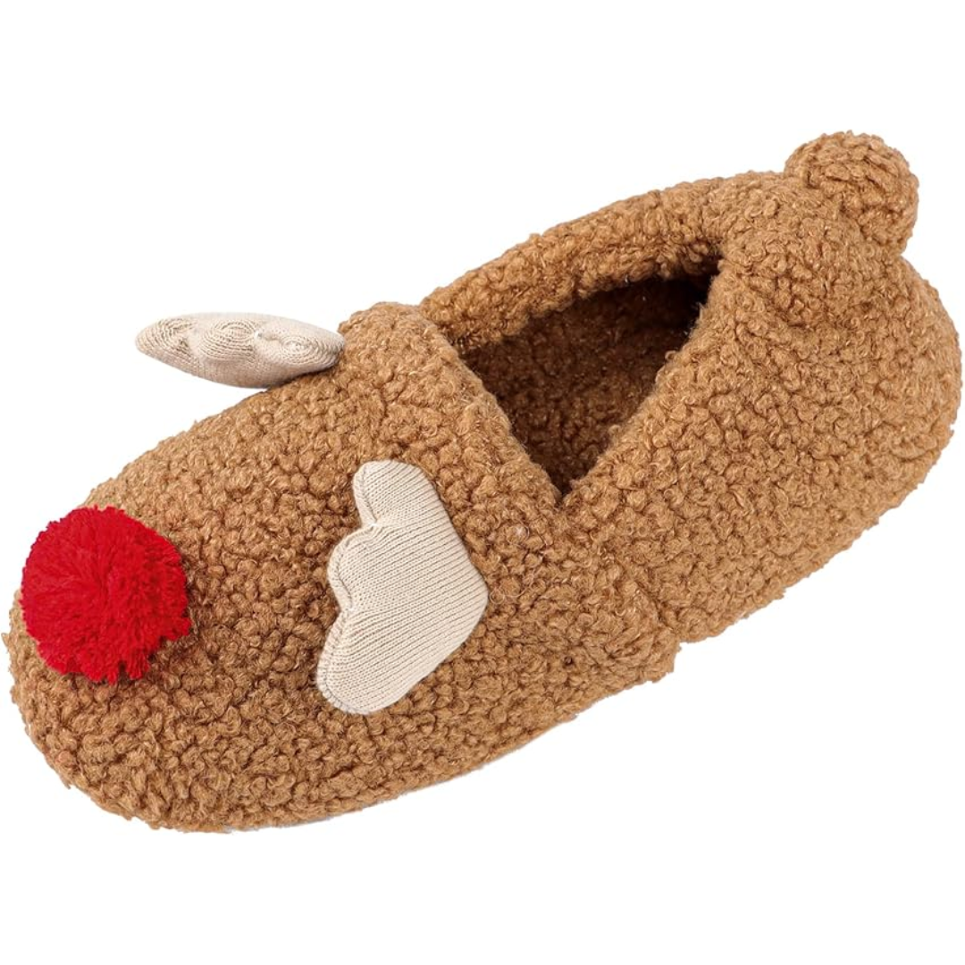 Zachte Fleece Pantoffels met Cartoon Design - Emma