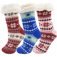 3 Paar Sherpa Slof Sokken - WinterWarm