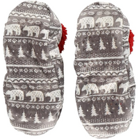 Dames Fleece Kerst Slof Sokken - HollyWarm