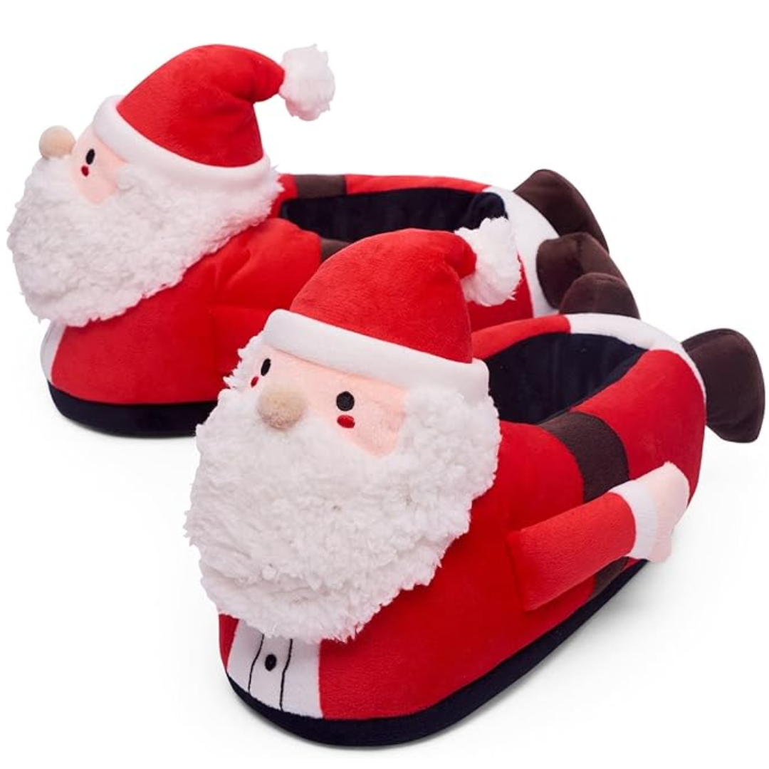 Warme Kerstman Sloffen - JollySanta