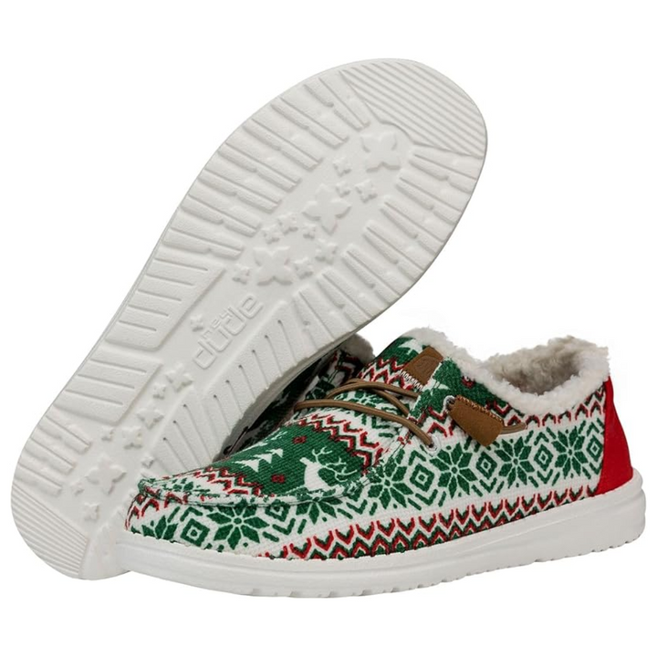 Comfortabele Kerst Sneakers - HollyJoy