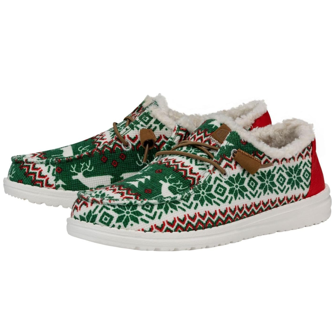 Comfortabele Kerst Sneakers - HollyJoy