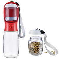 Draagbare Hond Drinkfles & Voedselcontainer