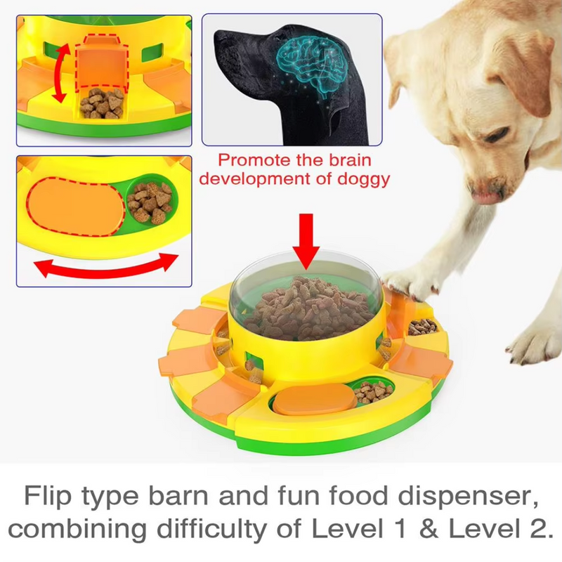 Interactieve Hondenpuzzel Feeder – Stimuleer & Beloon