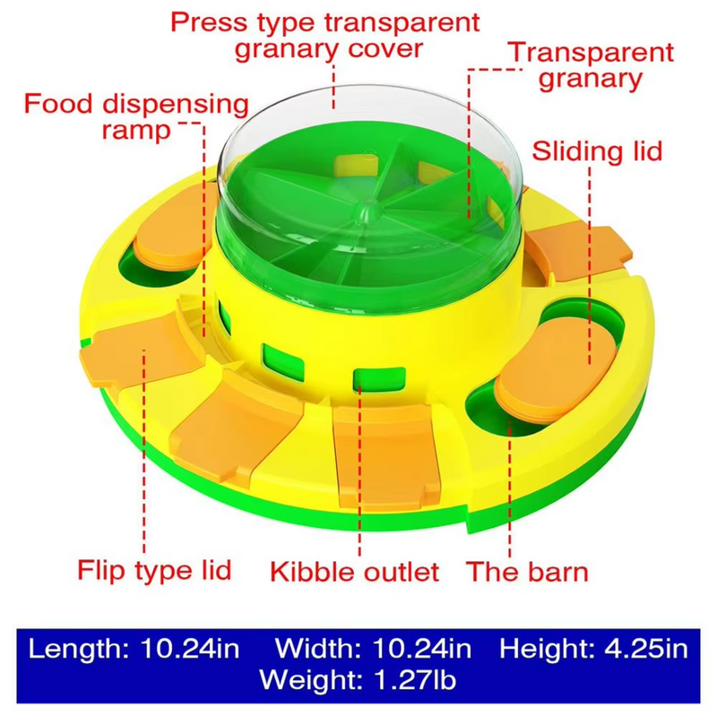 Interactieve Hondenpuzzel Feeder – Stimuleer & Beloon
