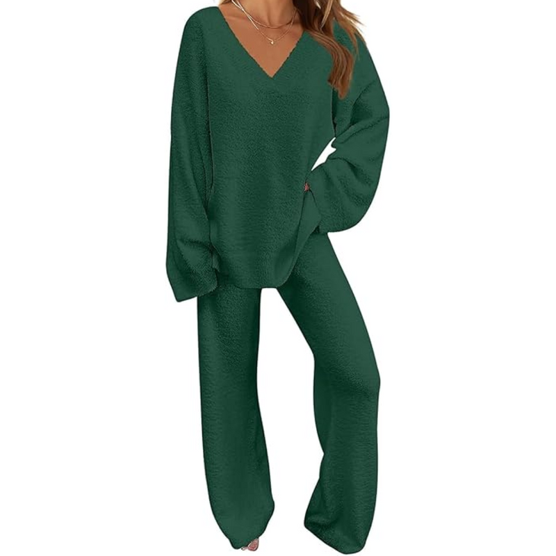 Comfortabele Fleece Lounge Set - Rianne