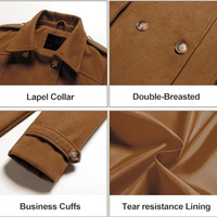 Dames Gewatteerde Wintertrenchcoat met Capuchon - Nina
