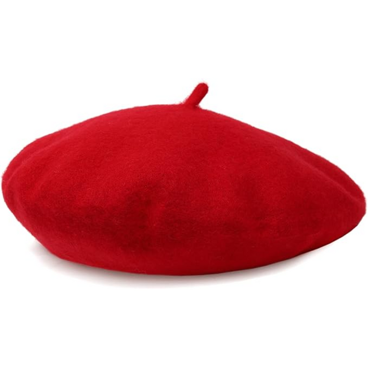 Klasyczna francuska wełniana beretka – Evelyne