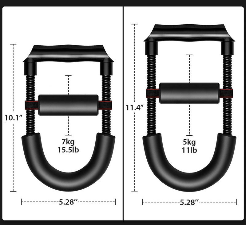 Verstelbare Pols- en Onderarm Versterker - Hand Grip Trainer