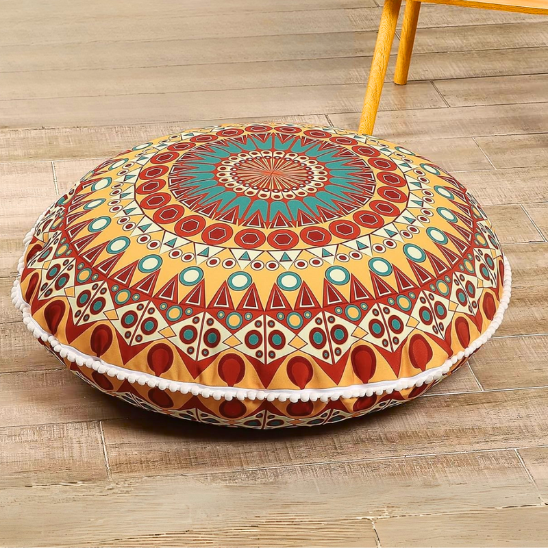 Rond Groot Meditatiekussen met Traagschuim (81 cm)