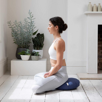 Meditatiekussen van Organic Cotton met Boekweit Hulls
