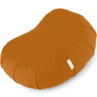 Curved Organic Cotton Meditatiekussen met Wasbare Cover