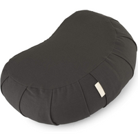 Curved Organic Cotton Meditatiekussen met Wasbare Cover