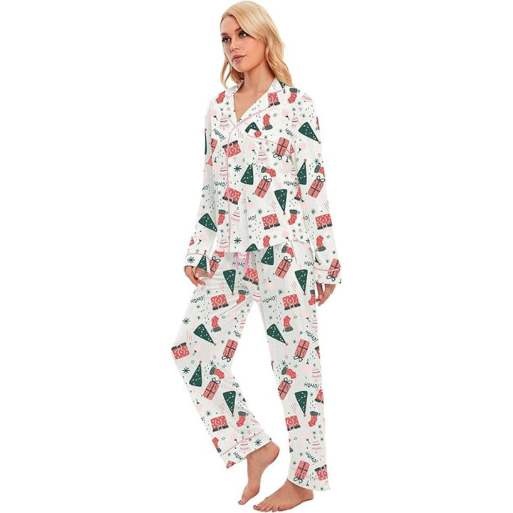 Comfortabele Katoenen Kerst Pyjama voor Dames - CottonSnug