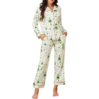 Comfortabele Katoenen Kerst Pyjama voor Dames - CottonSnug